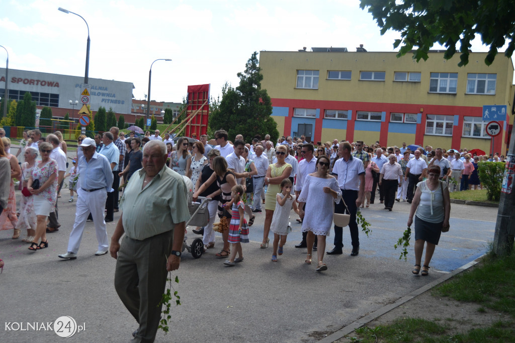 Dwie precesje na ulicach Kolna