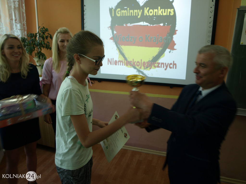 I Gminny Konkurs o Krajach Niemieckojęzycznych