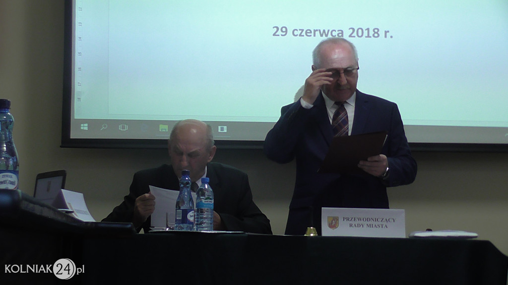 Burmistrz Kolna z absolutorium