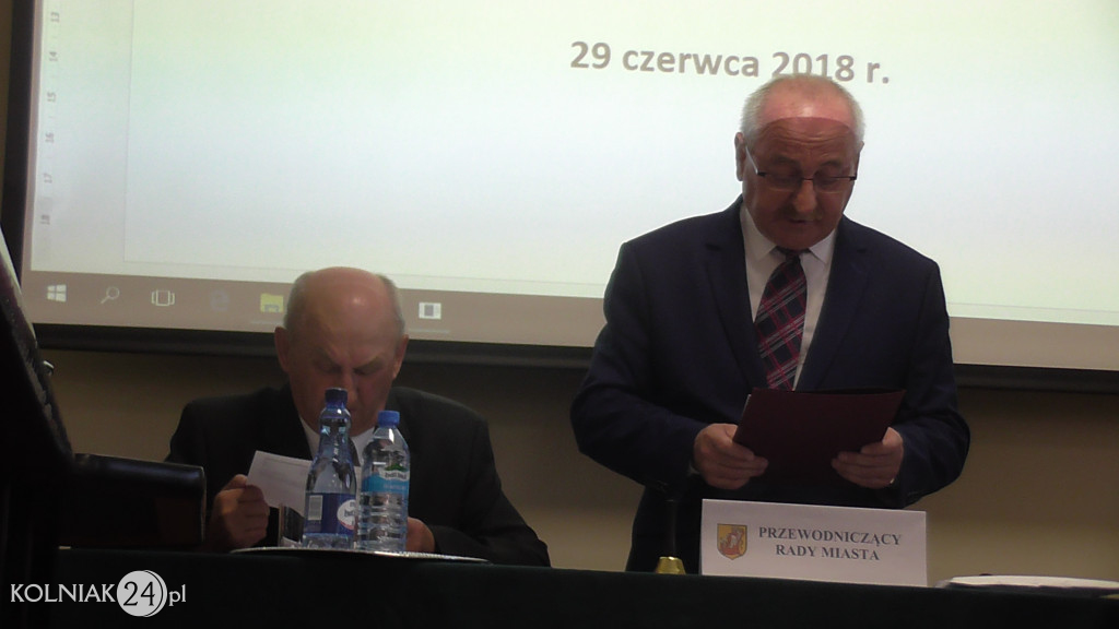Burmistrz Kolna z absolutorium