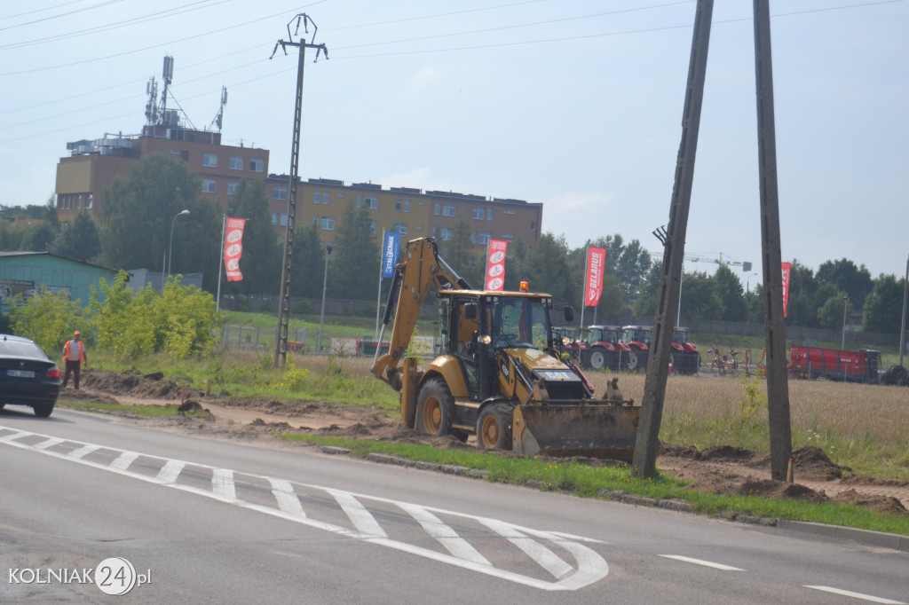 Trwają prace na DK 63