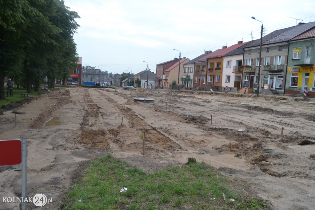 Trwają prace na DK 63