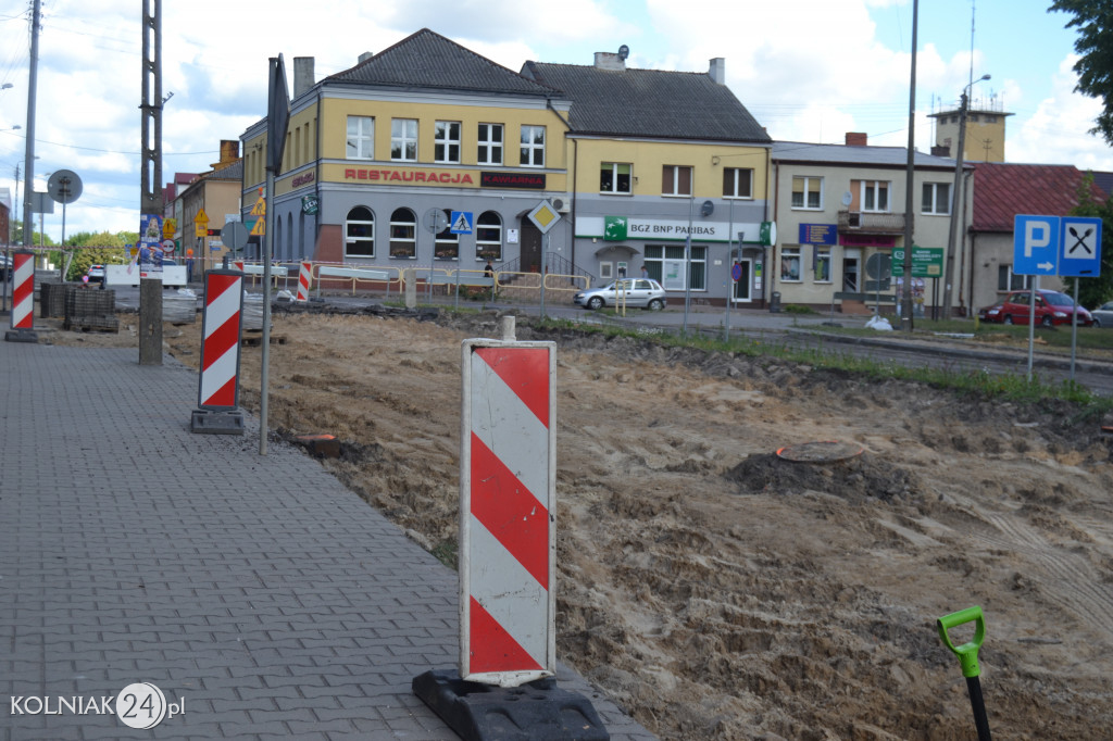 Trwają prace na DK 63