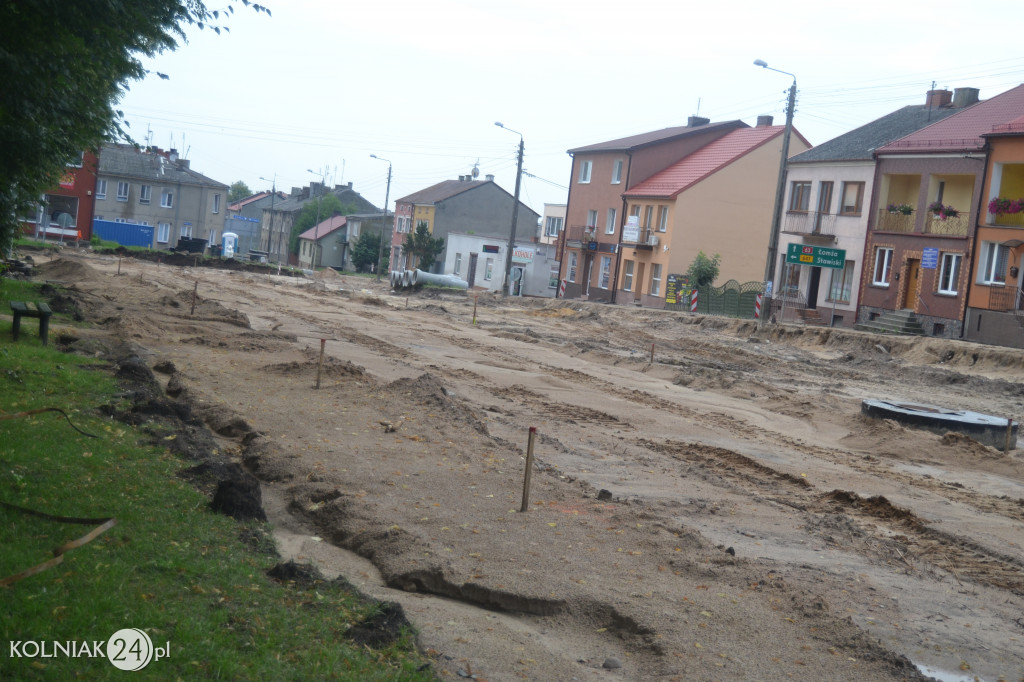 Trwają prace na DK 63