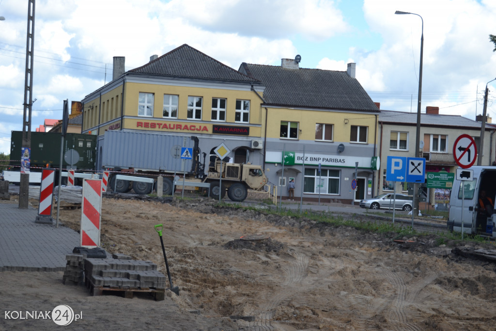 Trwają prace na DK 63