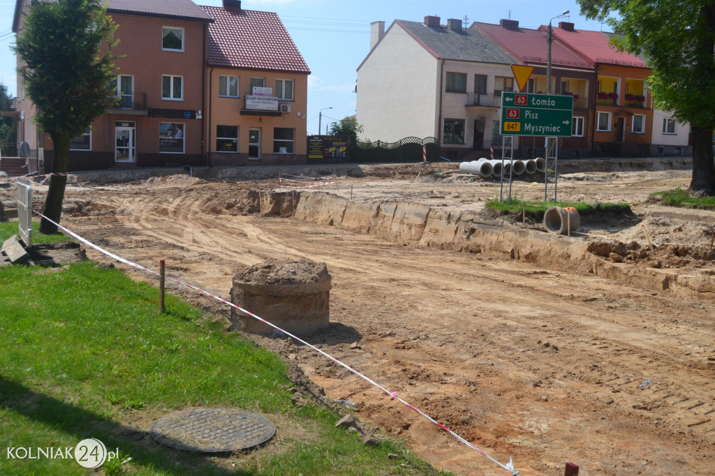 Trwają prace na DK 63