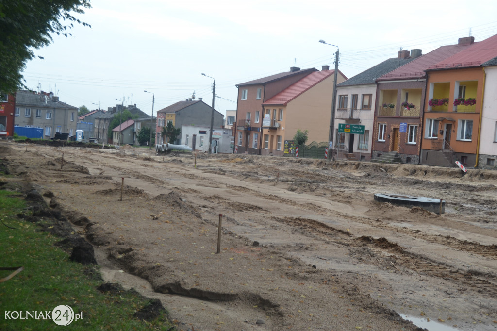 Trwają prace na DK 63