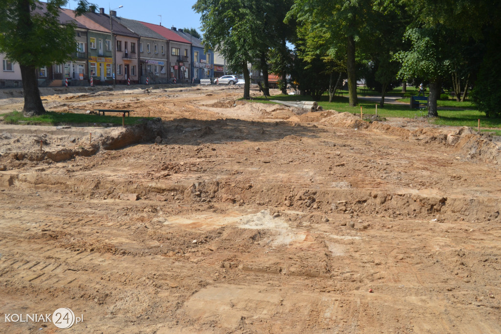 Trwają prace na DK 63