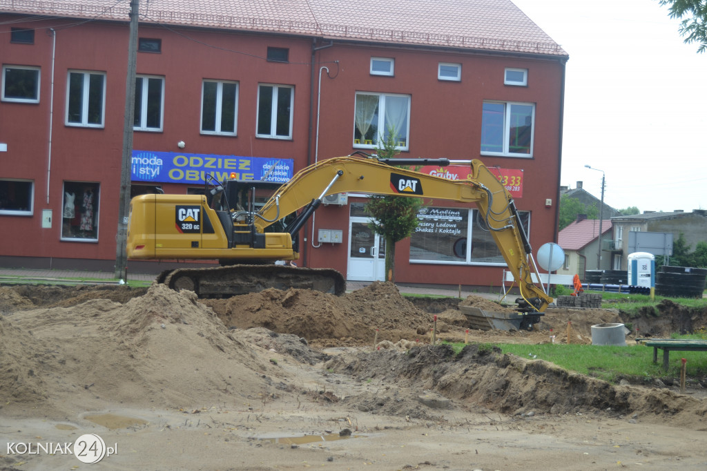 Trwają prace na DK 63