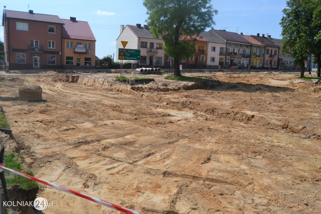 Trwają prace na DK 63