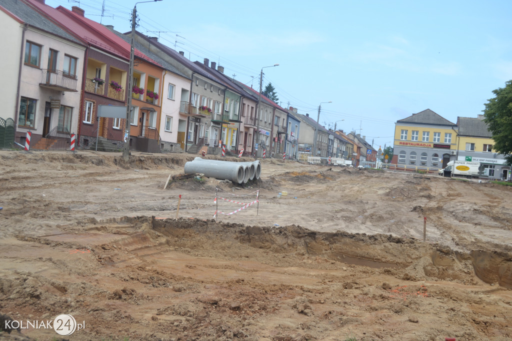 Trwają prace na DK 63