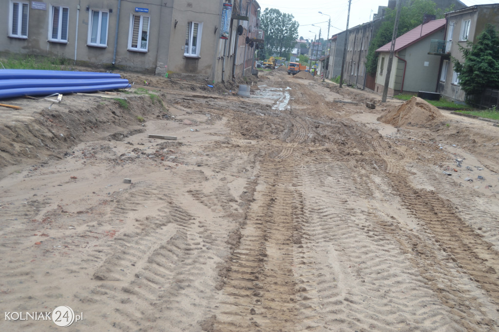 Trwają prace na DK 63
