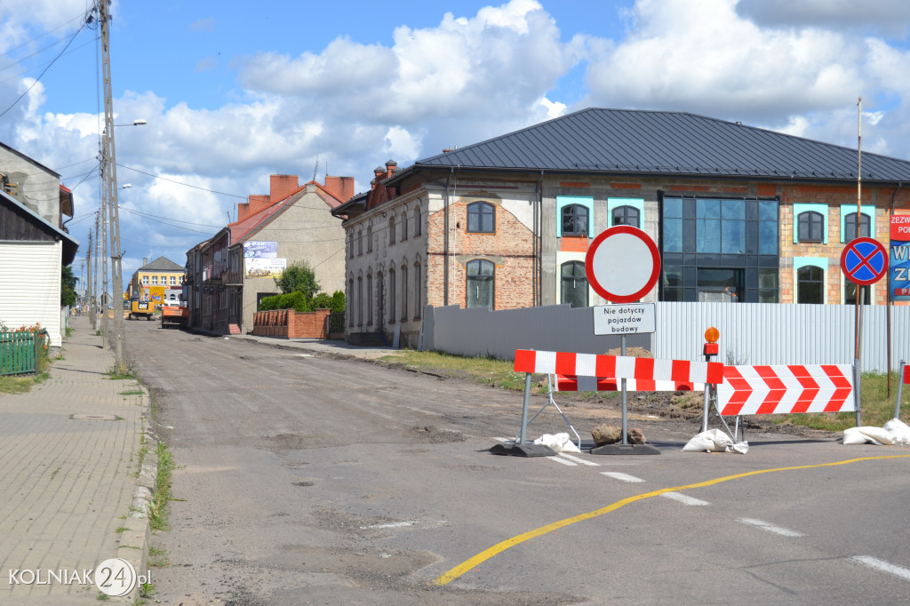 Trwają prace na DK 63