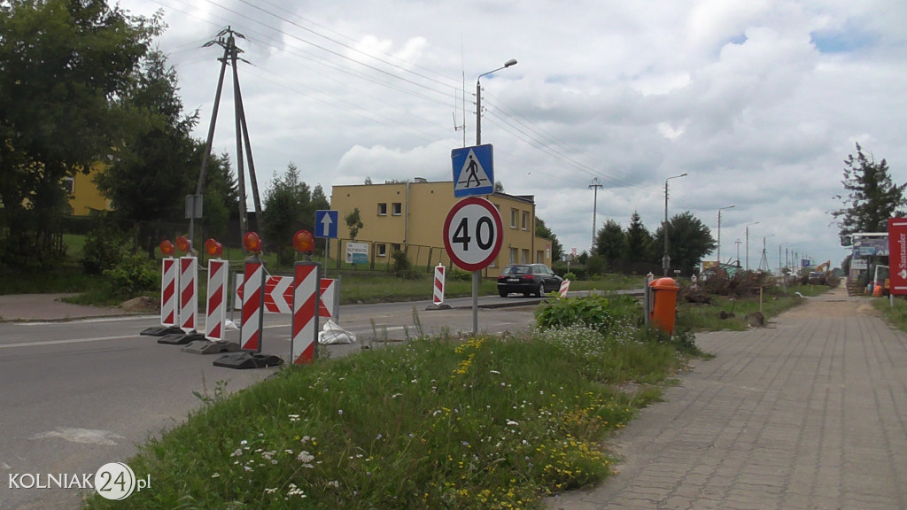 Trwają prace na DK 63