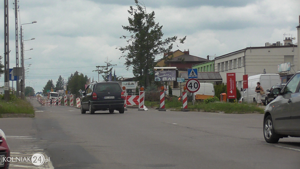 Trwają prace na DK 63