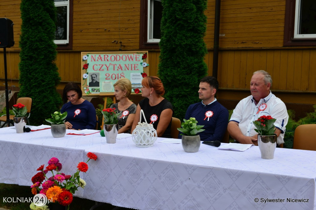 Narodowe Czytanie w Zaskrodziu
