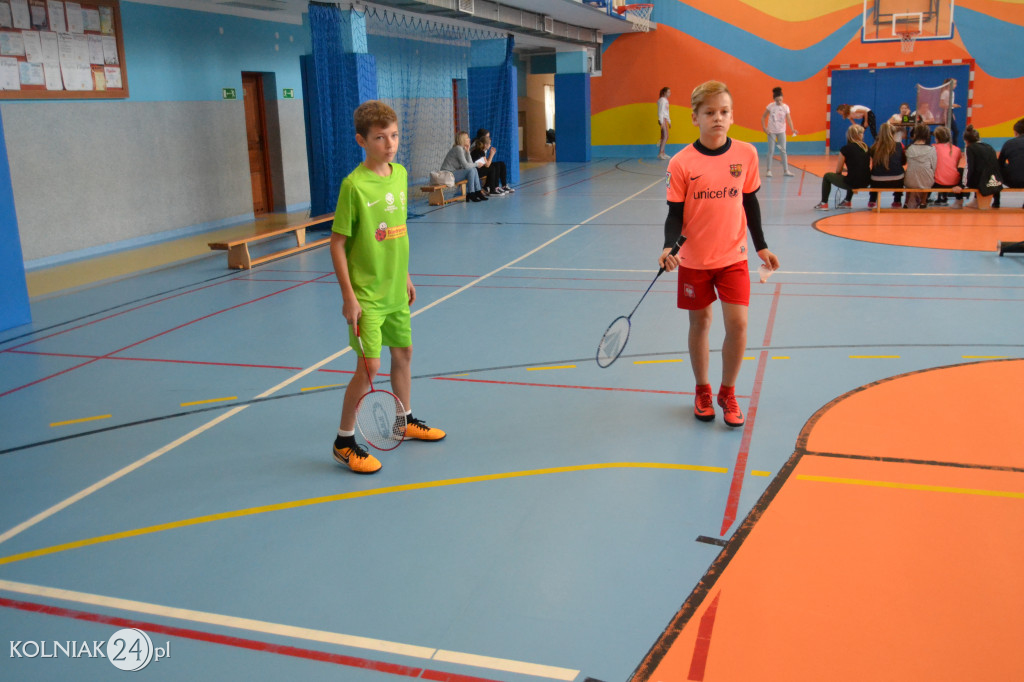 Igrzyska Powiatu Dzieci w Badmintonie