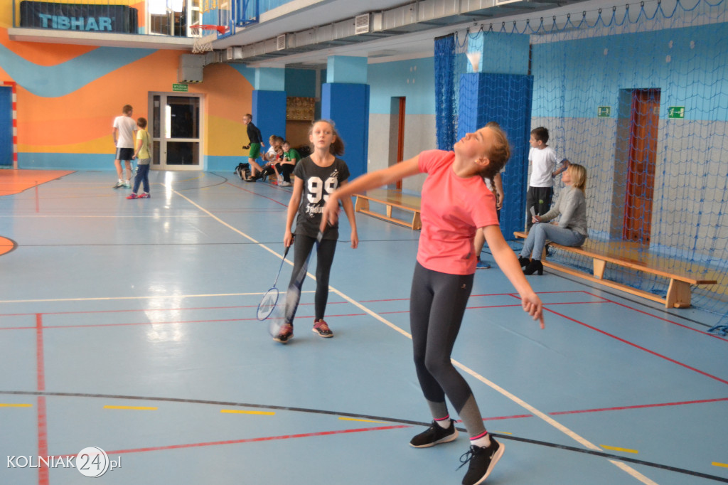 Igrzyska Powiatu Dzieci w Badmintonie