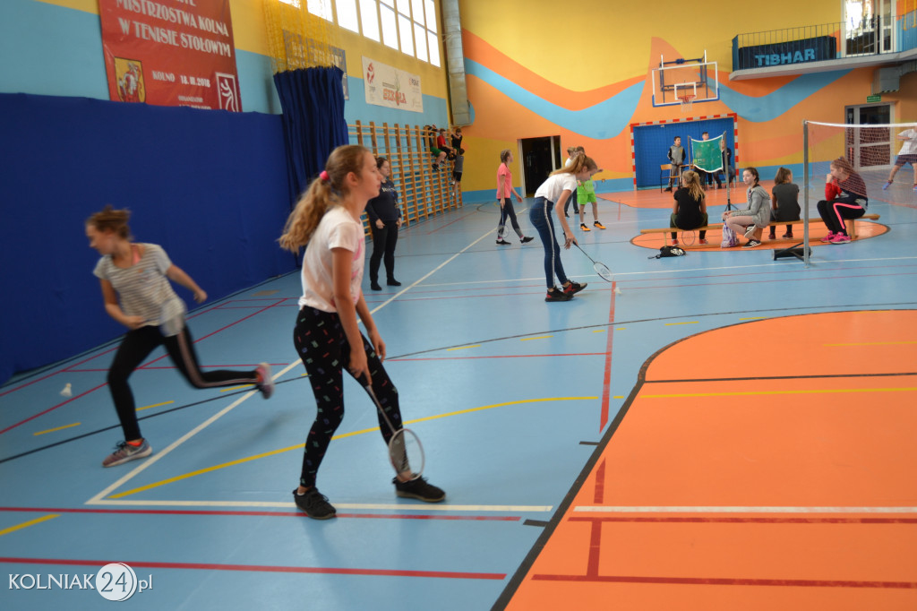 Igrzyska Powiatu Dzieci w Badmintonie
