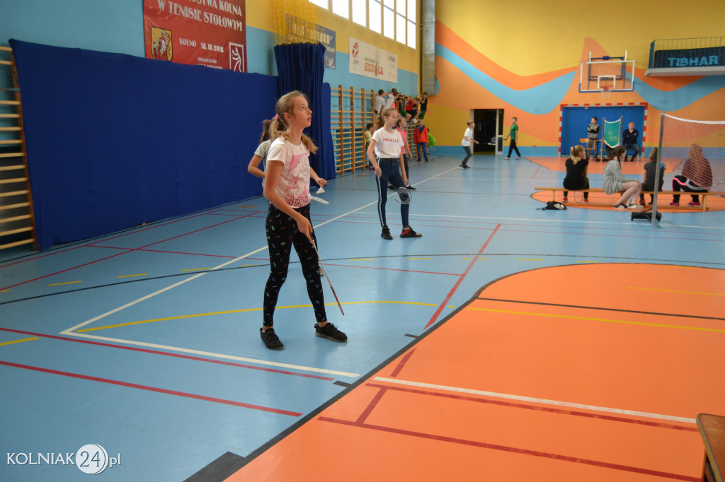Igrzyska Powiatu Dzieci w Badmintonie