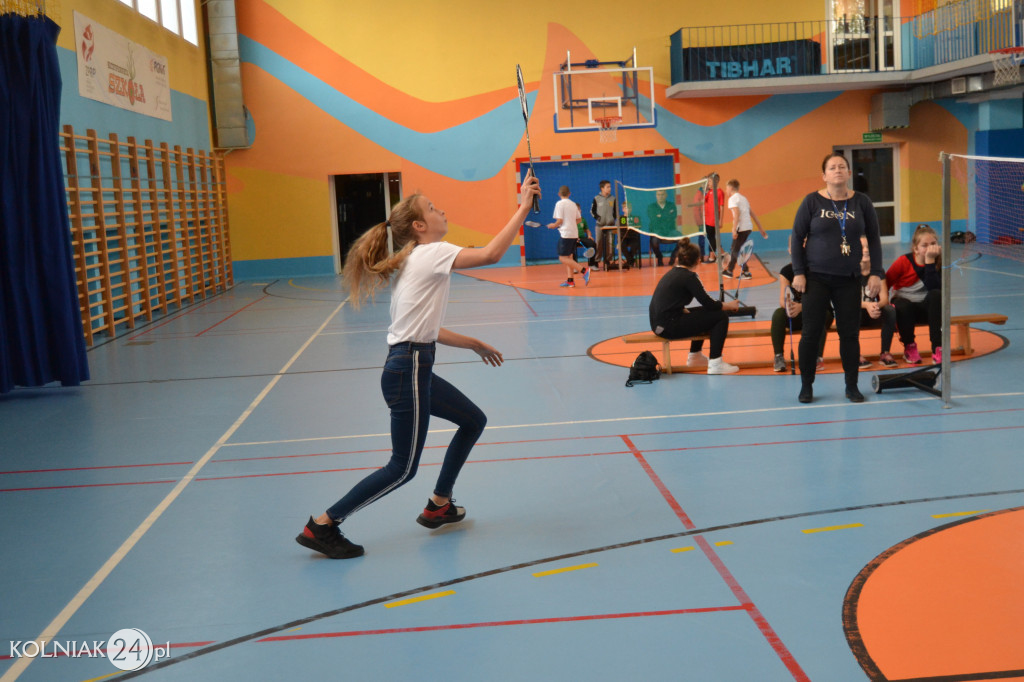 Igrzyska Powiatu Dzieci w Badmintonie