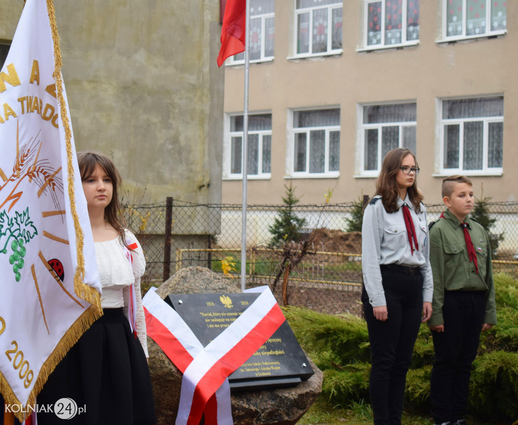 Odsłonięto tablicę upamiętniającą 100-tną rocznicę