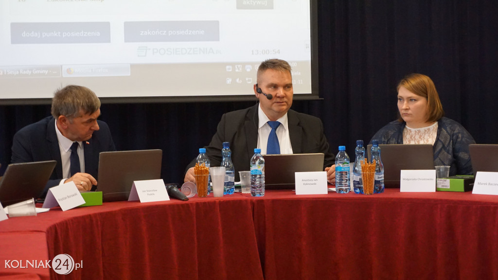 Obrady pierwszej sesji Rady Gminy Kolno w kadencji 2018-2023