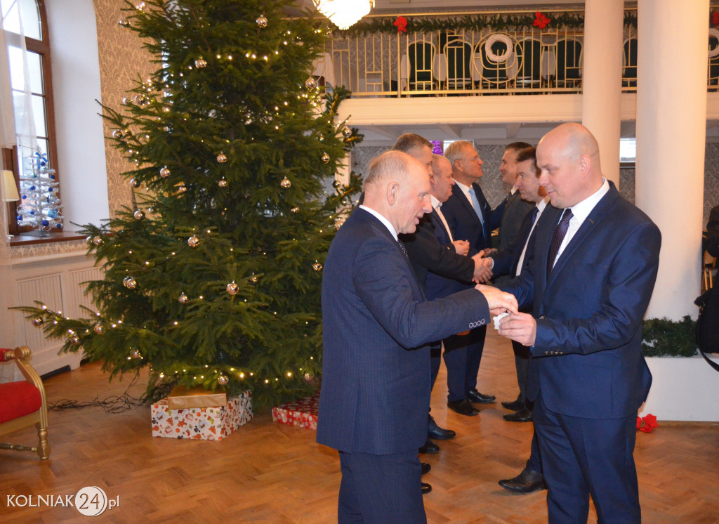 Spotkanie opłatkowe  samorządowców