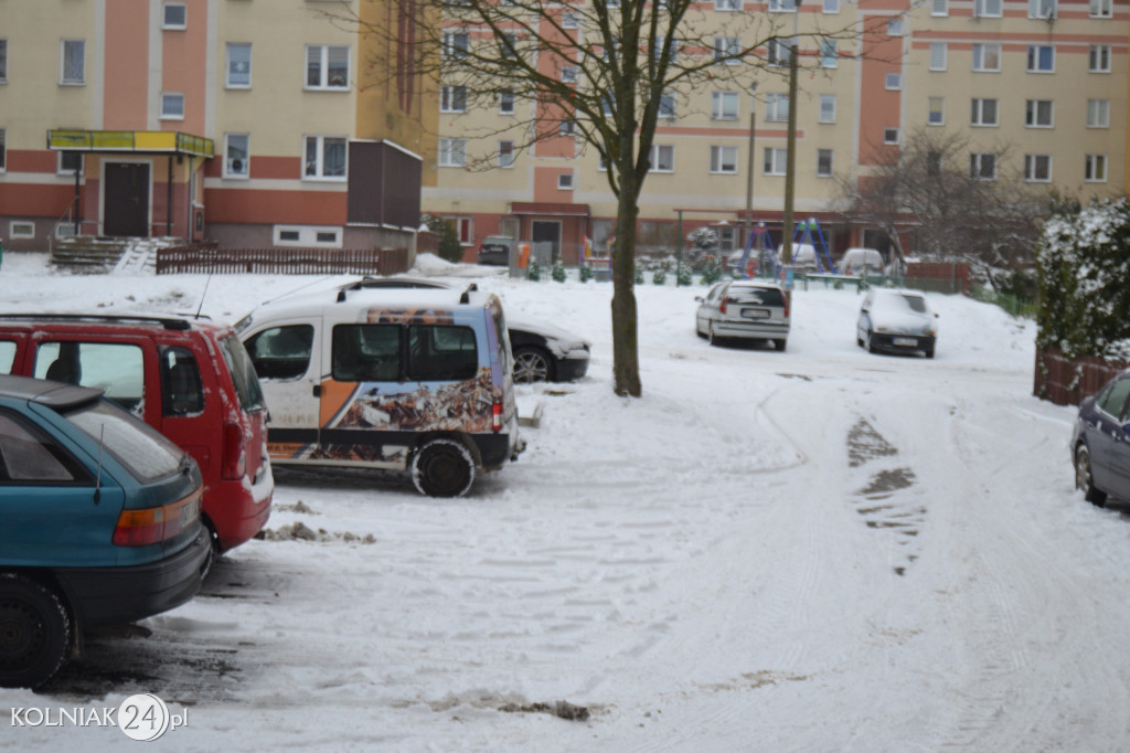 Za oknami pojawił się śnieg