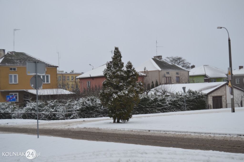 Za oknami pojawił się śnieg