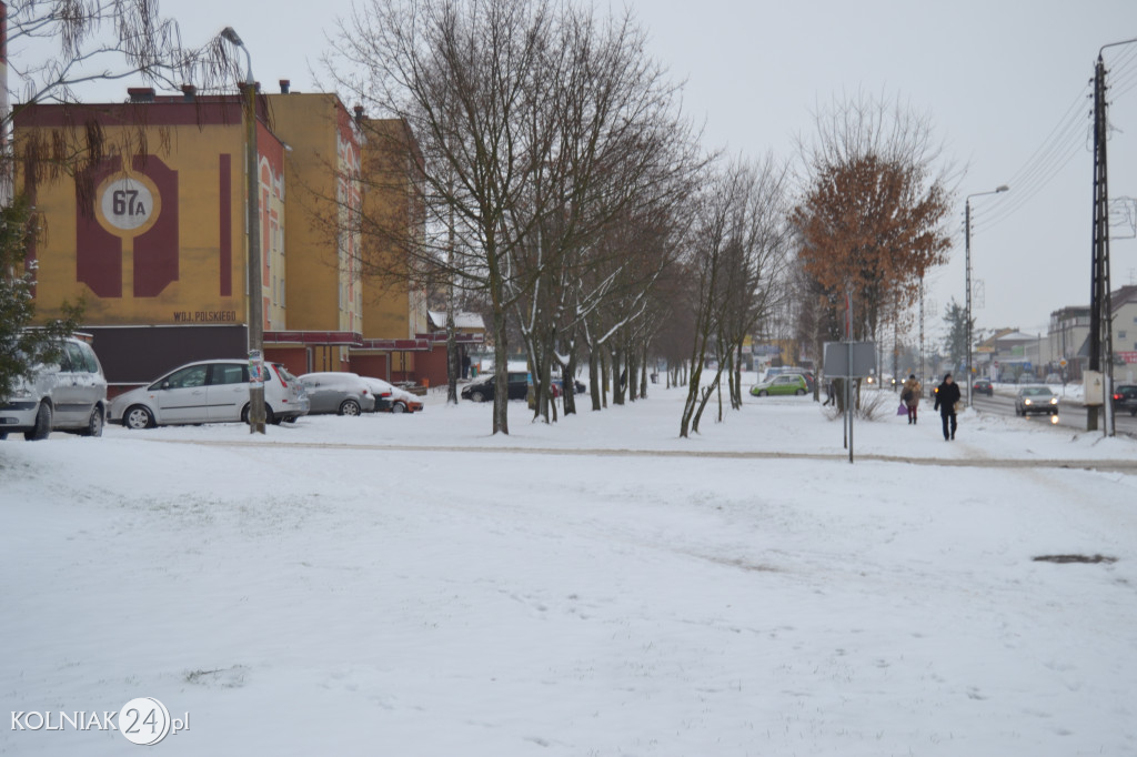 Za oknami pojawił się śnieg