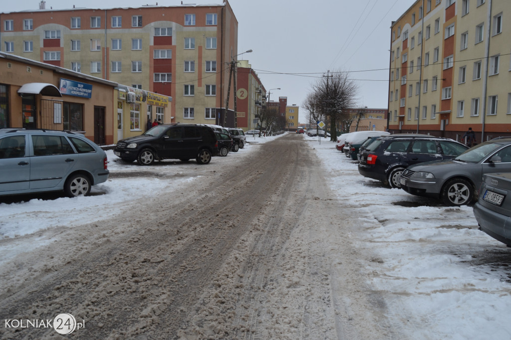 Za oknami pojawił się śnieg