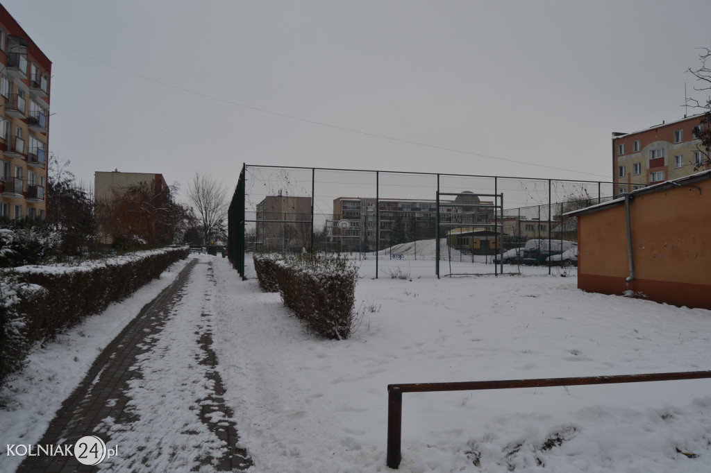 Za oknami pojawił się śnieg