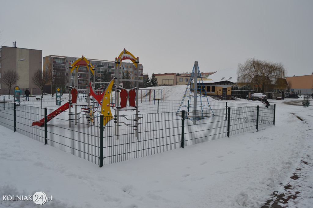 Za oknami pojawił się śnieg
