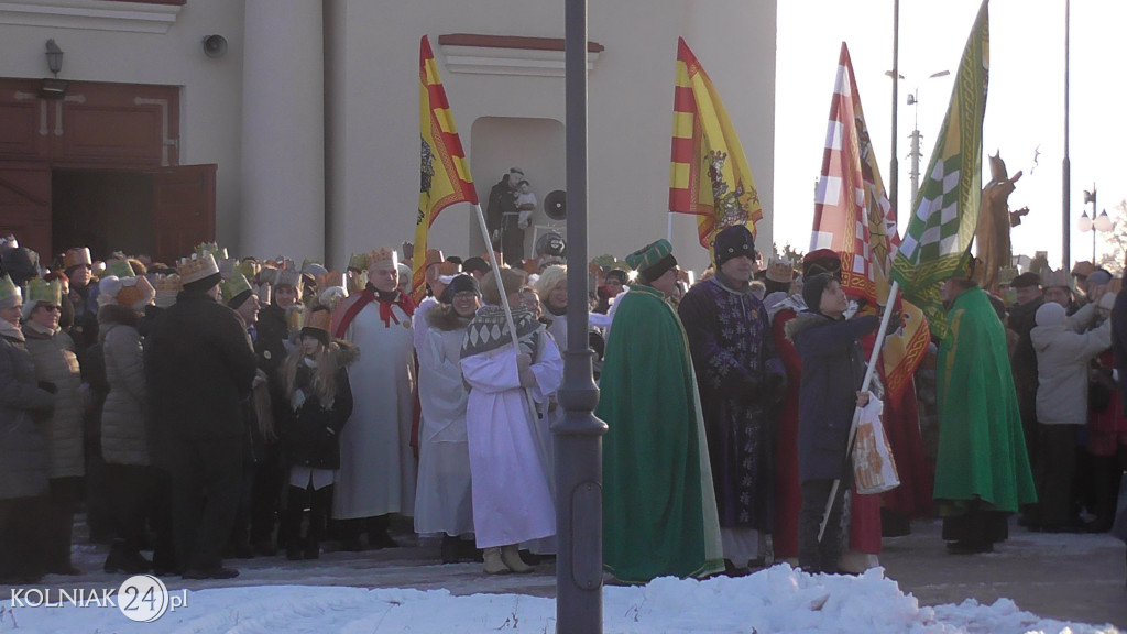 Orszak Trzech Króli przemierzył ulice Kolna