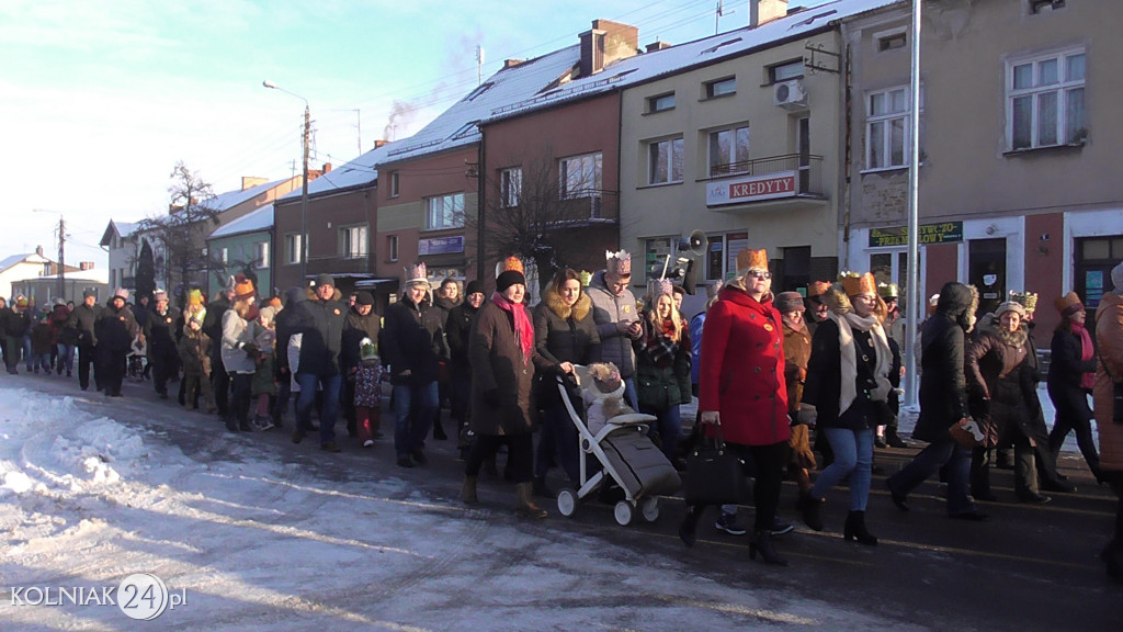 Orszak Trzech Króli przemierzył ulice Kolna