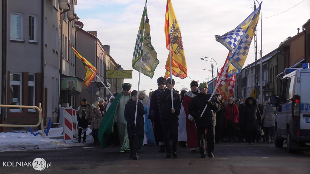Orszak Trzech Króli przemierzył ulice Kolna