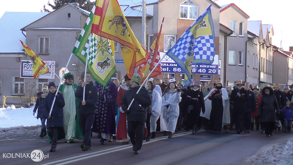 Orszak Trzech Króli przemierzył ulice Kolna