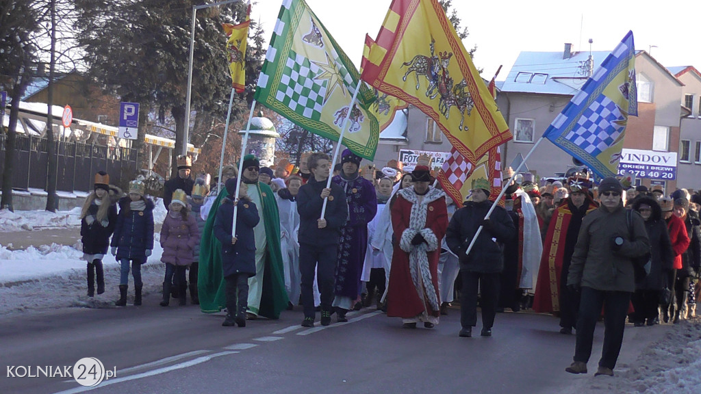 Orszak Trzech Króli przemierzył ulice Kolna
