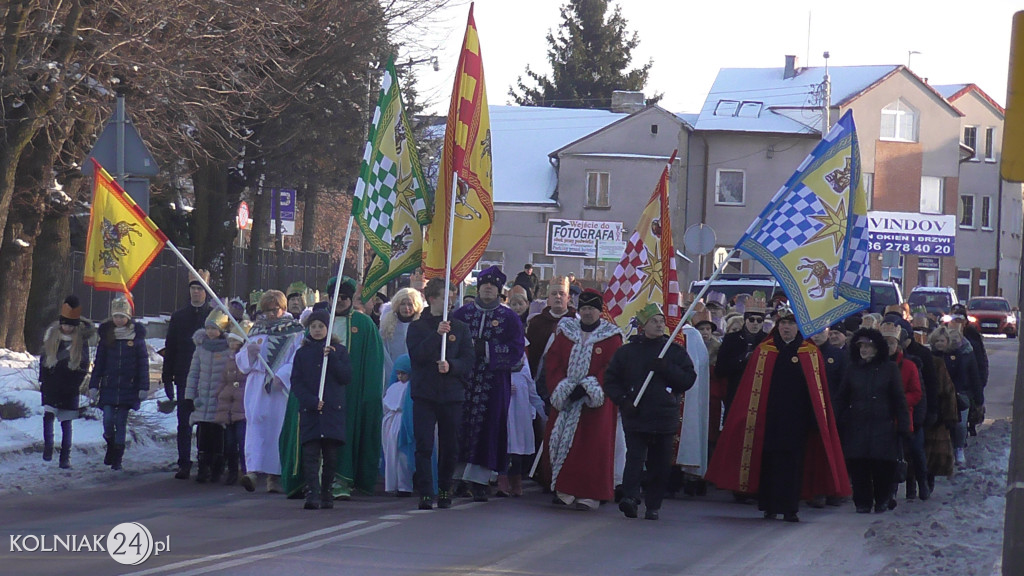 Orszak Trzech Króli przemierzył ulice Kolna