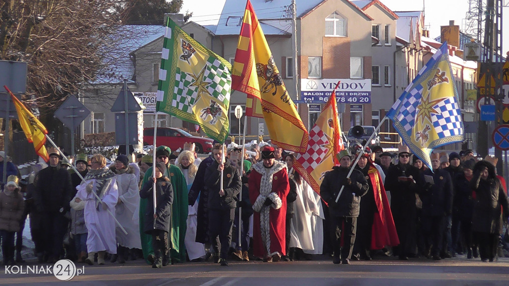 Orszak Trzech Króli przemierzył ulice Kolna