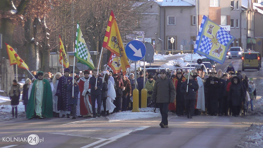 Orszak Trzech Króli przemierzył ulice Kolna