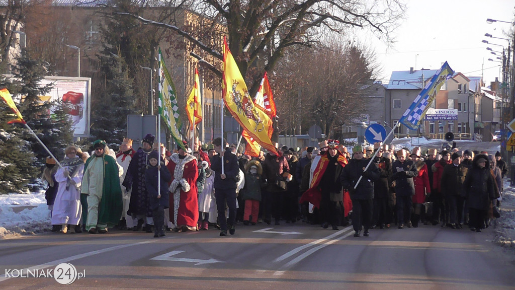 Orszak Trzech Króli przemierzył ulice Kolna
