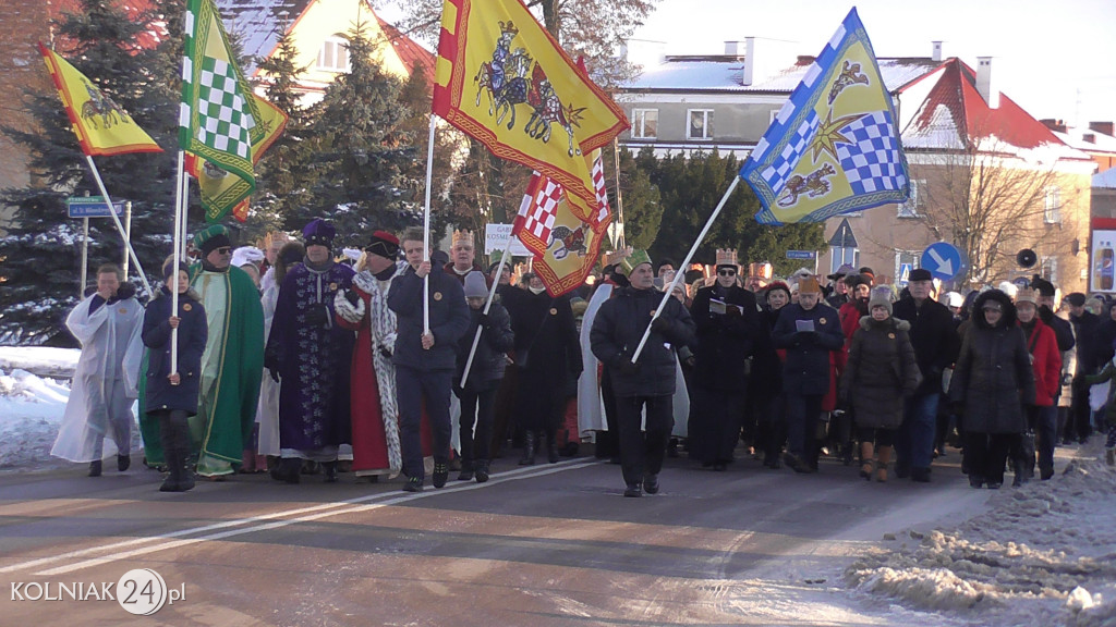 Orszak Trzech Króli przemierzył ulice Kolna