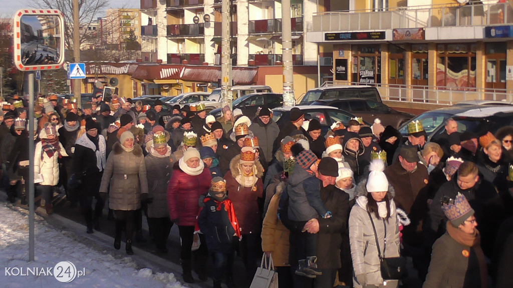 Orszak Trzech Króli przemierzył ulice Kolna