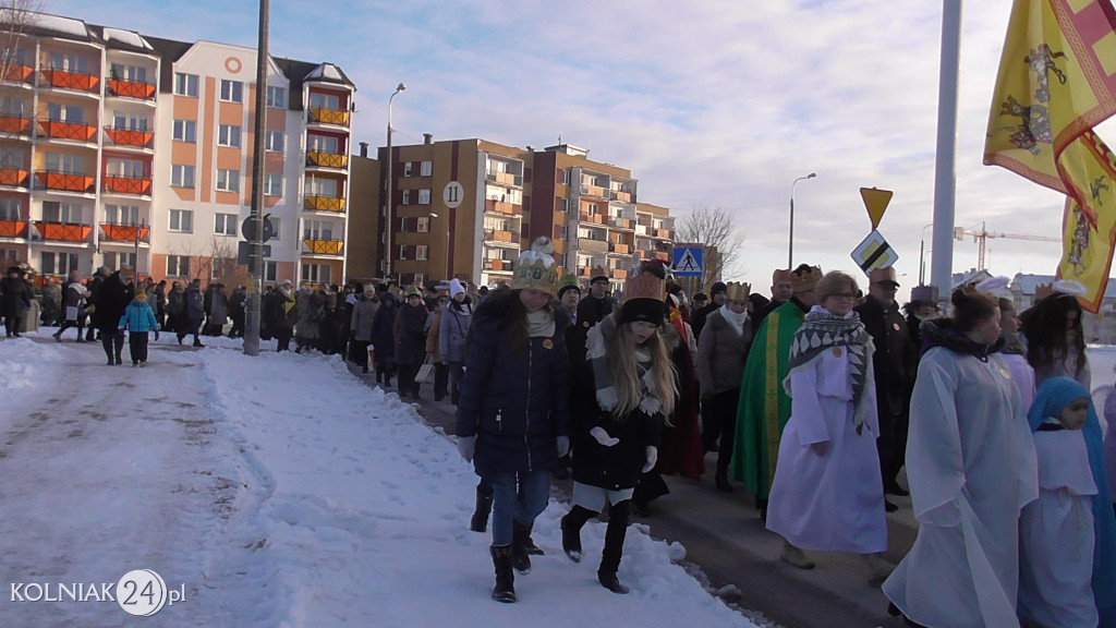 Orszak Trzech Króli przemierzył ulice Kolna