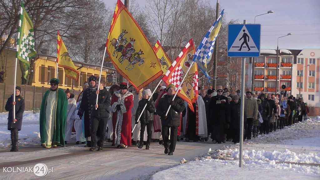 Orszak Trzech Króli przemierzył ulice Kolna