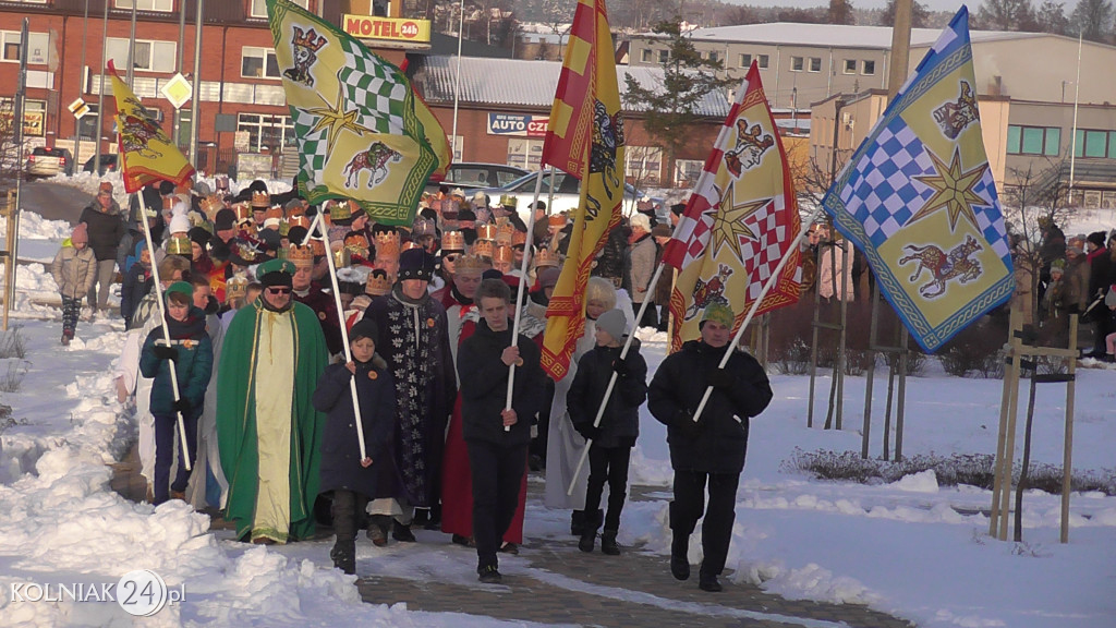 Orszak Trzech Króli przemierzył ulice Kolna