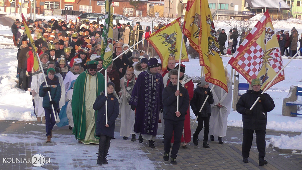 Orszak Trzech Króli przemierzył ulice Kolna