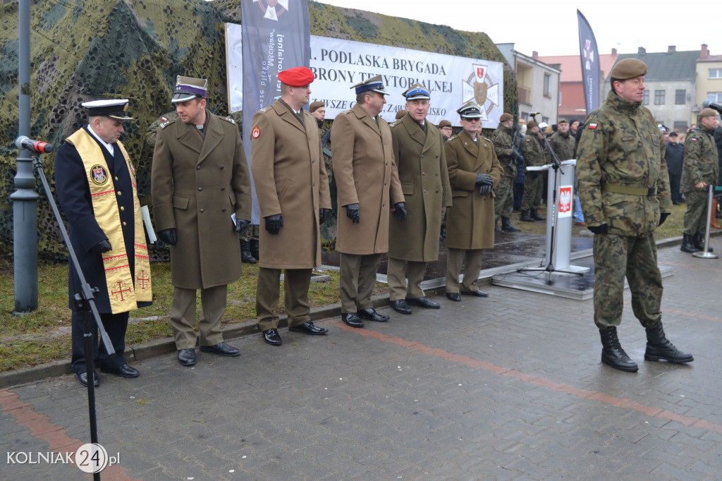 Kolno: Przysięga wojskowa podlaskich Terytorialsów